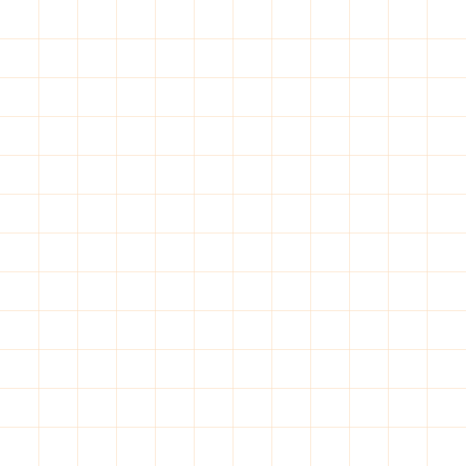 Yellow grid pattern on a white background