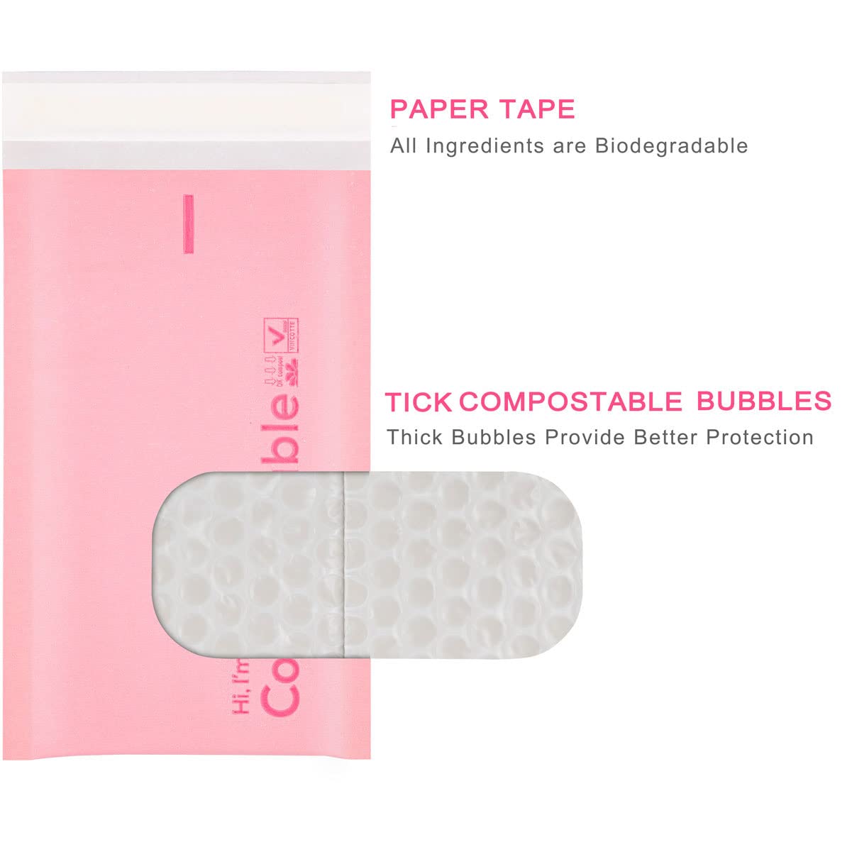 4x8" Bubble Mailers (25 pack)