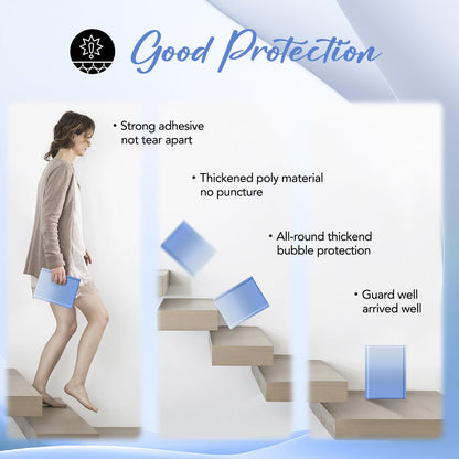 6x10" Blue Bubble Mailers (100 pack)