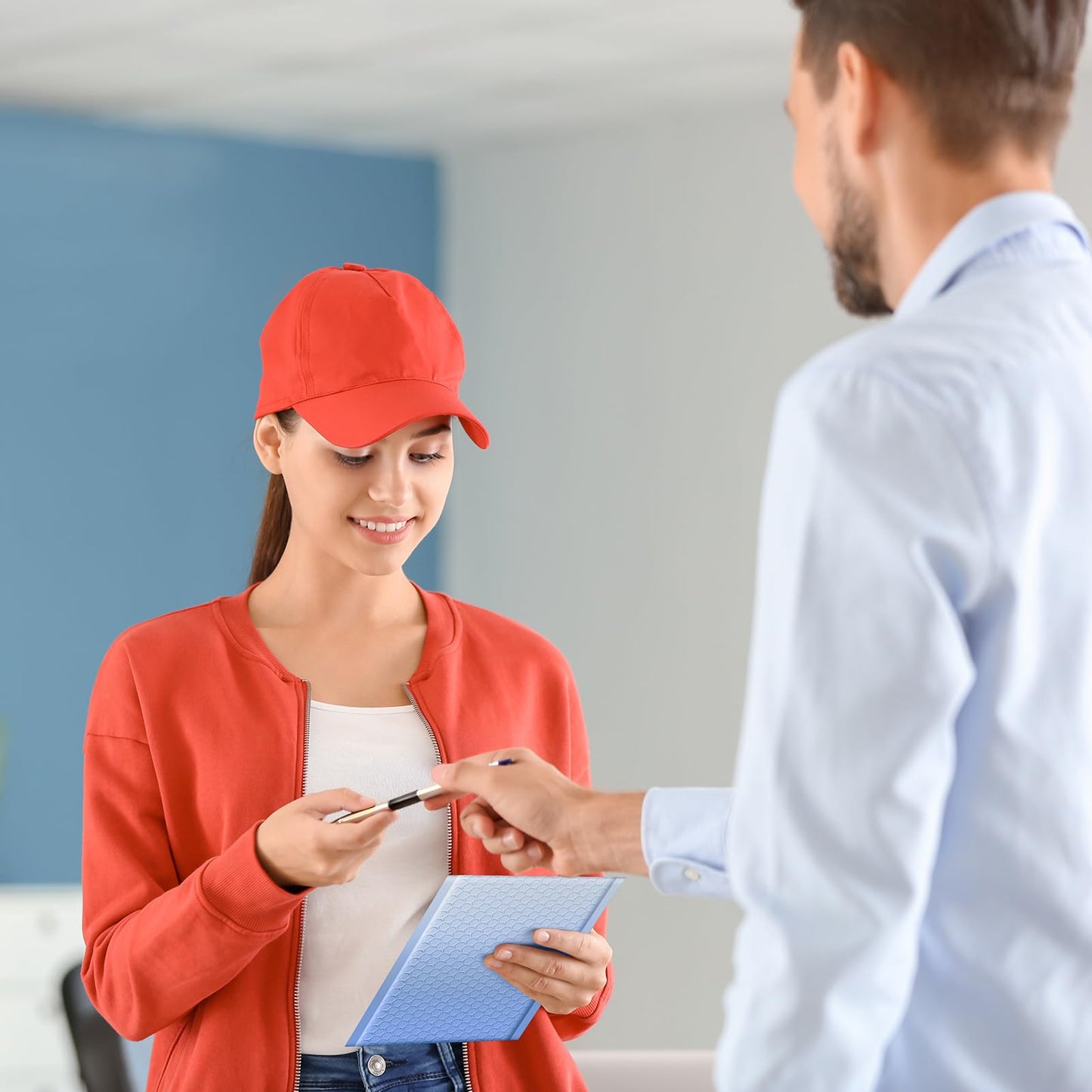 6x10" Blue Bubble Mailers (100 pack)