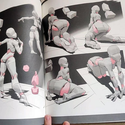 动漫人体结构表现技法专项训练 (Anatomy Book)