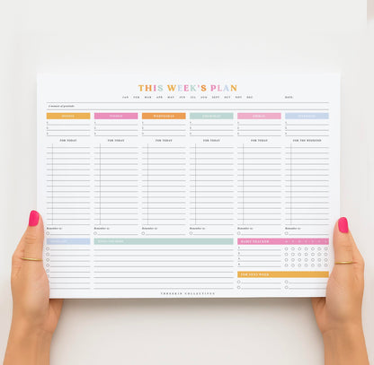 Weekly Tear-Off Planner