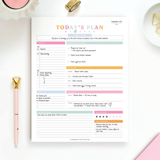 Daily Tear-Off Planner