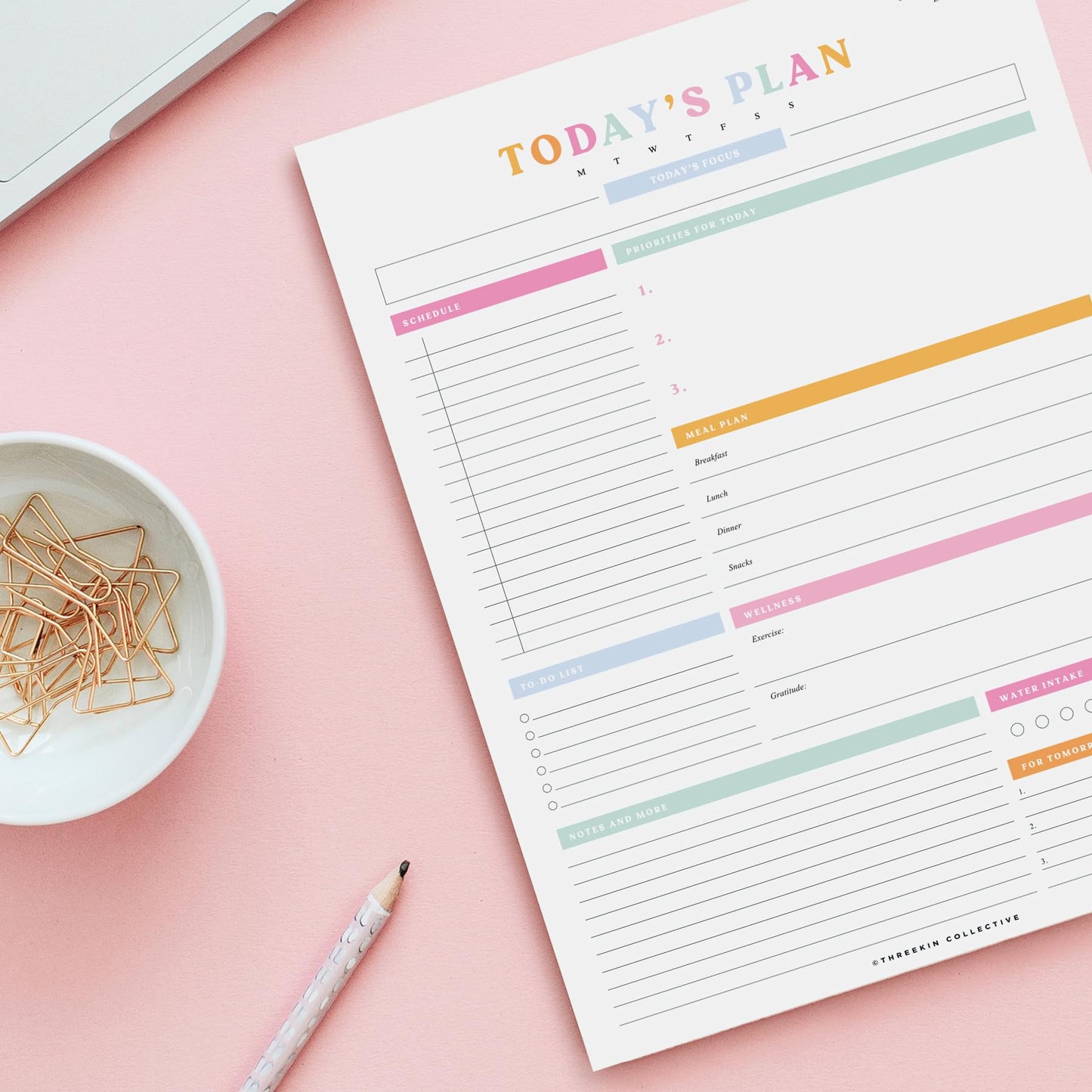 Daily Tear-Off Planner