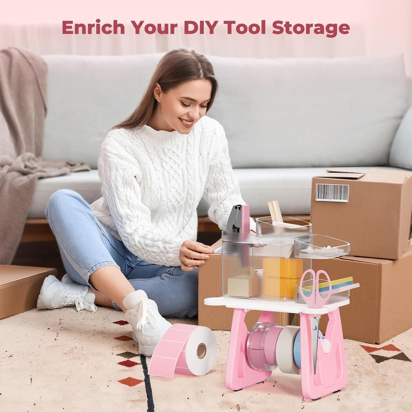 Label & Printer Holder