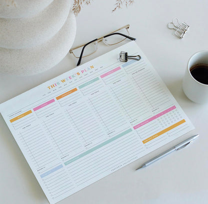 Weekly Tear-Off Planner