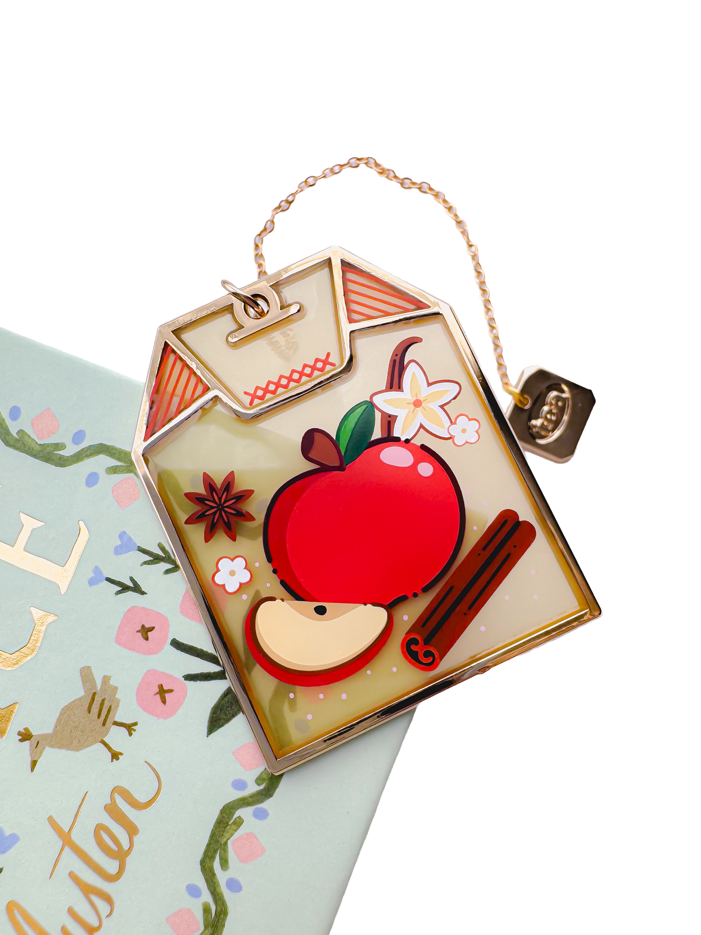 Cinnamon Apple Spice Bookmark