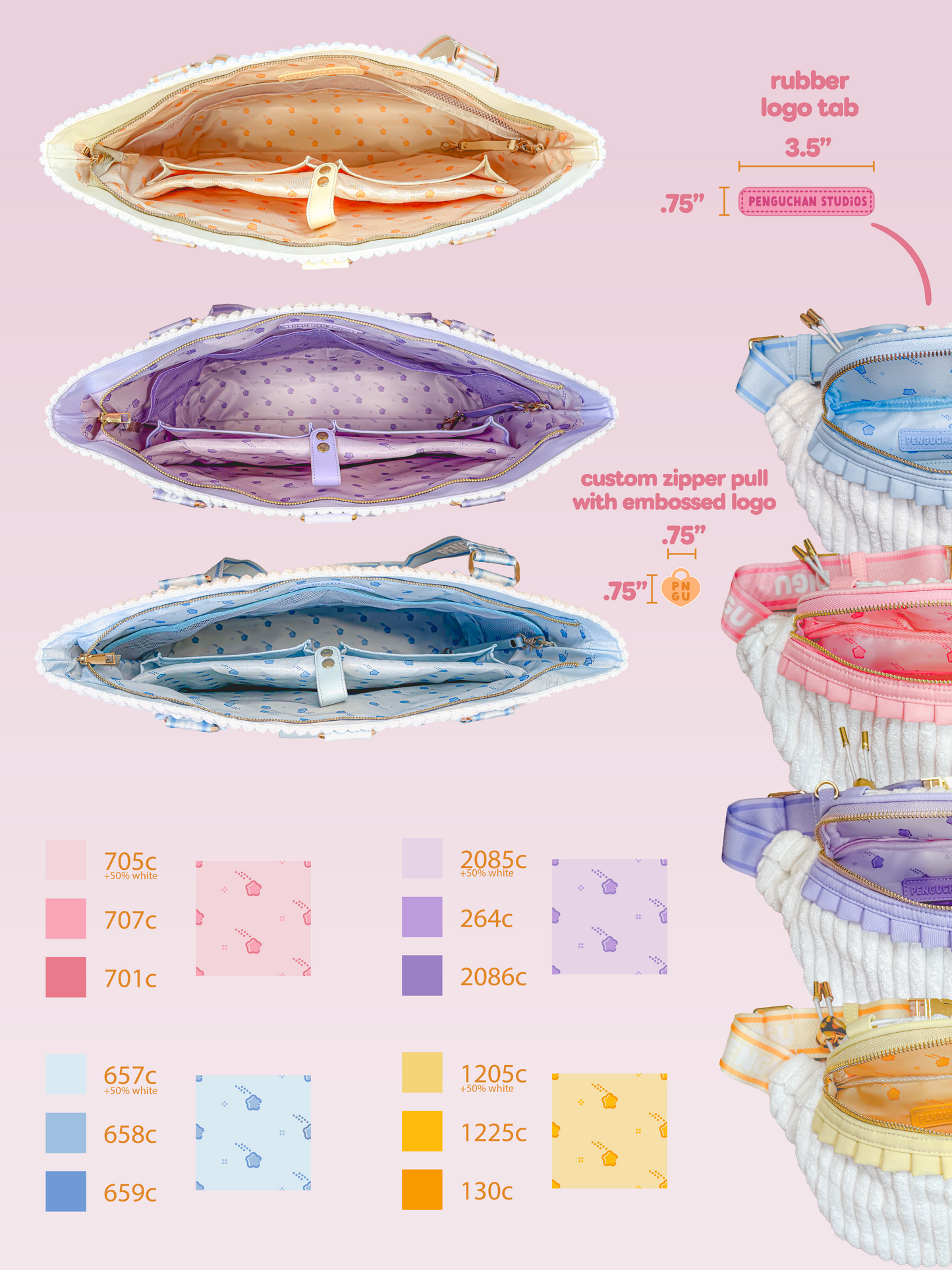 Dreamland Travel Tote: Pink [PREORDER]