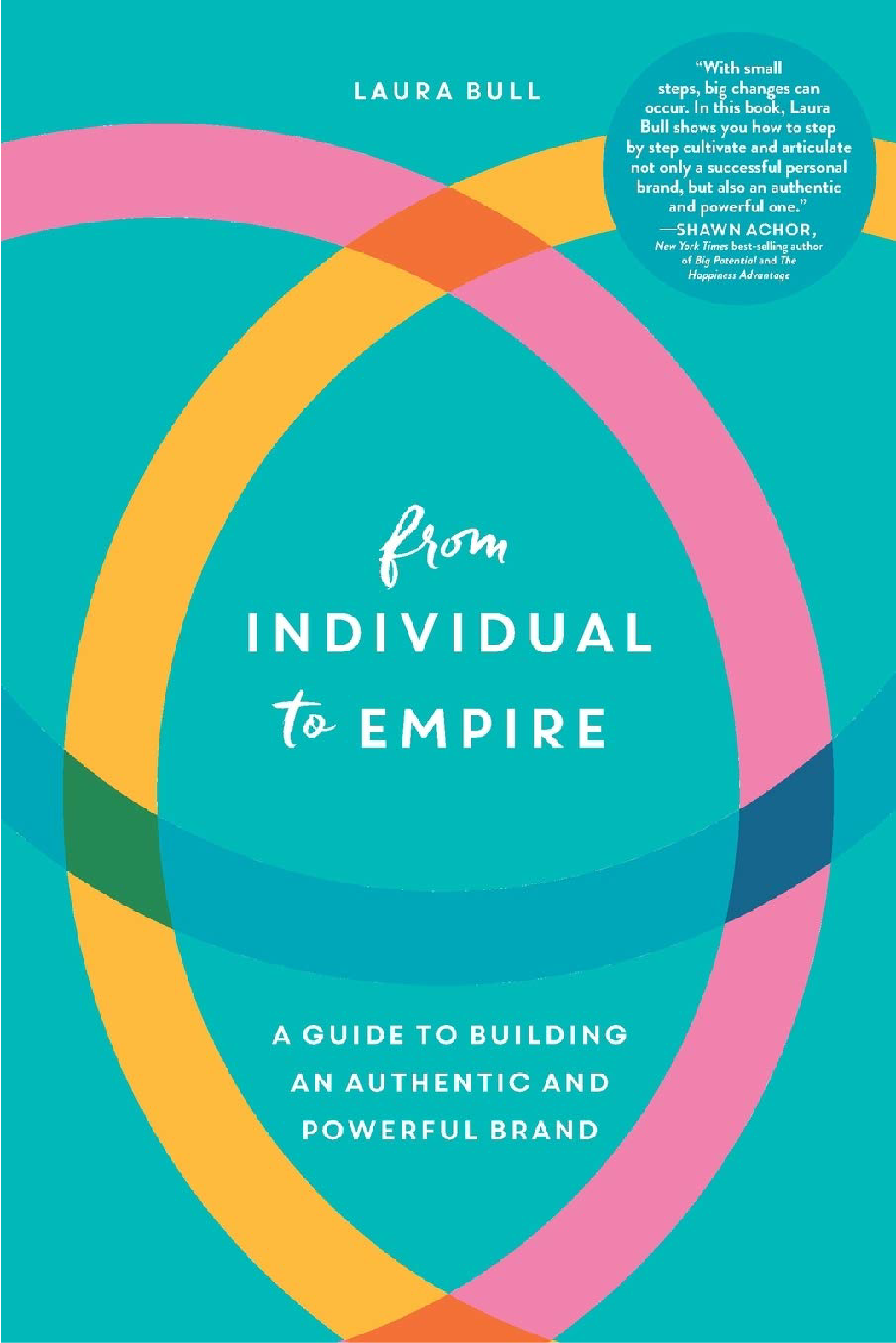 Book cover of 'From Individual to Empire' with colorful rings and teal background